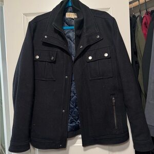 Michael Kors Black Pea Coat